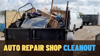 Fort Myers Auto Repair Shop Cleanout