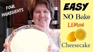 No Bake Lemon Cheesecake Recipe With Sweetened Condensed Milk  | DELICIOUS & SIMPLE!!! 