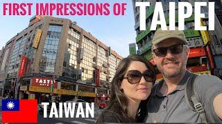 First impressions of Taipei, Taiwan!