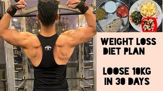 Full Day Of Eating - Vegetarian Fat Loss Diet || 10kg Weight Loss in a Month || Vinod Arora Fitness