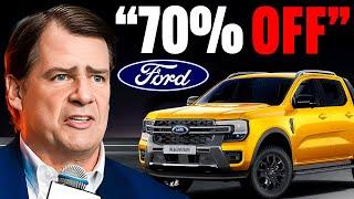 Ford Is Forced To Do This As The CAN’T SELL Any Trucks!