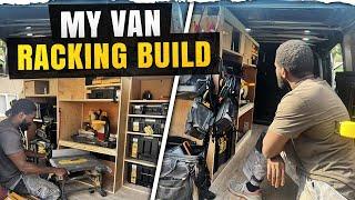 Van racking Build by a carpenter