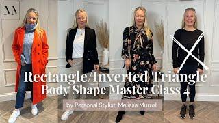 BodyShape MasterClass Ep 4; 5ft 8 Tall Rectangle/Strawberry Styling Do's and Don'ts. Melissa Murrell