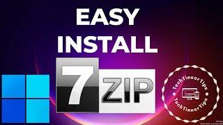 How to Install 7zip | How to Use 7zip | 7zip | Open rar File | Archiving Utility | 7zip PC download