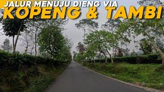 Jalur Menuju DIENG VIA KOPENG & TAMBI || SALATIGA TO DIENG || NMAX OLD 2018