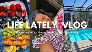 LIFE LATELY: spa day, shooting brand work , life inbetween. #vlogtober