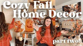 COZY FALL DECORATE WITH ME 2024 // Fall Home Decor // Fall Living Room // Autumn Decor