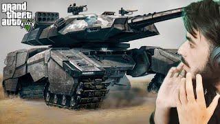 Monster Tank Robbery From Military Base  | gtav mods #hindi @covvgamerz