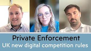 Enforcing UK Digital Competition Law: Public, Private, Hybrid? M Tweddell V Egerton-Doyle G Bacharis