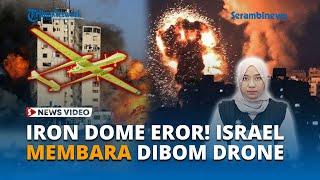 Iron Dome Lagi Lagi ERROR! Israel Utara MEMBARA Dibom Drone Hizbullah, Pemukim Zionis Terluka