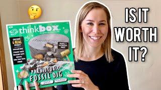 Testing the Think Box Prehistoric Fossil Dig Kit