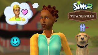 He Was a Paper Boy  Townieville #1  Sims 2