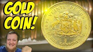 GOLD COIN FOUND COIN ROLL HUNTING!!! (BEST FIND EVER!!!)