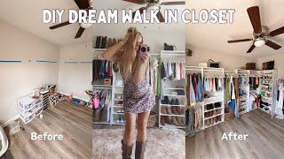 Building my dream walk in closet 