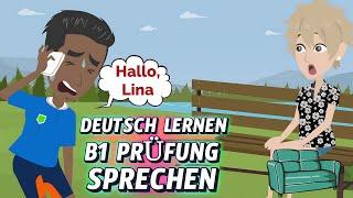 Deutsch lernen B1 Prüfung | German Dialogues | Deutsche Dialoge | über den Kauf eines neuen Sofas