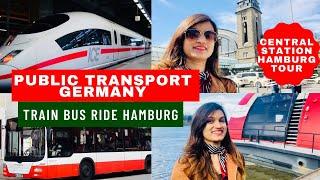 Public Transport in Germany(Hamburg) Part 2 | Hamburg central station | Life in Germany