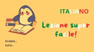 Your very first and easy Italian lesson | Italian comprehensible input | lezione super facile