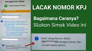 CARA LACAK NOMOR KPJ BPJS KETENAGAKERJAAN | lupa nomor kpj atau kpj hilang