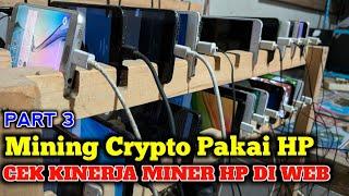 CARA MINING CRYPTO PAKAI HP PART 3 BY YSF INFO