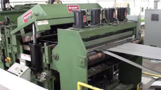 72” x 60,000 x .250” Braner Slitting Line for sale Hilco Global Liquidation of Lee Steel