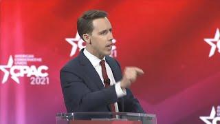 Josh Hawley speaks at CPAC 2021: FULL SPEECH