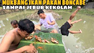 Mukbang Terseru! Sampai Masuk Kolam