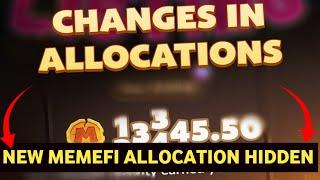 MemeFi Coin Changed Allocations : How to Check On OKX