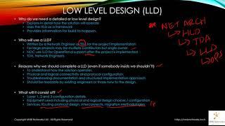 Network Design Fundamentals - LLD