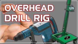 DIY Overhead Drilling Machine for Rotary Hammer Drills