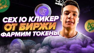 Cex iO: Дроп от биржи | Подробный гайд | Как фармить много токенов | airdrop | аналог Notcoin