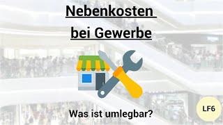 Nebenkosten bei Gewerbeimmobilien - Was ist umlegbar?