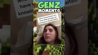 genz cringe #minecraft #shorts