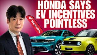 Honda: "You can’t force customers to change their mind on EVs - BYD laughs!