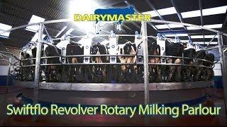 Dairymaster's Swiftflo Rotary Milking Parlour