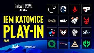 Day 1 | IEM Katowice 2025 Play-in |КРИВОЙ ЭФИР