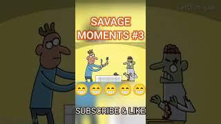 Zombie dinner savagemoments#3#cartoon#moments#shorts