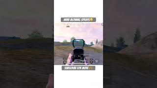 Zero recoild sprays in bgmi bew update? #zerorecoilsenstivity #bgmispray #pubgmobile #gaming