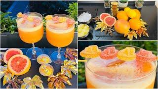 عصير البمبلوموس|الجريب_فروت مع البرتقال والليمون لمناسباتكم وسهراتكم الرومانسية صحي،منعش ولذيذ