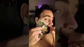 ASMR 🪒 What I do when I Shave Fast my Beard with Merkur Safety Razor  #shorts #asmr #funny #shave