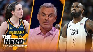 2024 Team USA vs. Dream Team ‘isn’t close’, Is Caitlin Clark getting enough credit? | THE HERD