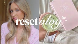 a reset vlog: getting my life together & new cosmetic treatments  | weekly diaries