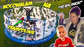 NOC NA TRAMPOLINIE HALLOWEENOWY FORT  *duchy🫣*Marivo Vlog #65