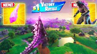 GODZILLA EVOLVED vs NEW 3 MEDALLIONS & MYTHIC’S CHALLENGE ( NEW! FORTNITE CHAPTER 6 )