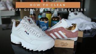 How To Clean Your Girlfriend's Sneakers