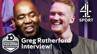 Robbie Lyle Talks with Olympian Greg Rutherford about Manchester Utd! | The Real Football Fan Show