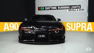 TOYOTA MKV Supra RGBW DRLs (A90 A91) - A must-have for your Supra!