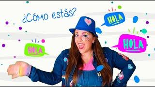 Hola hola ¿Cómo estás? La canción infantil para saludar (Preescolar) Saludar las manos