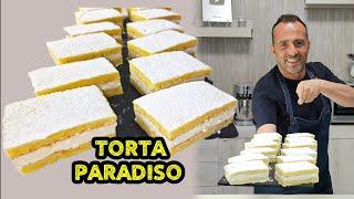 12 TORTINE PARADISO CON SOLE 6 UOVA.RIPIENO AL LATTE CHE NON SI SCIOGLIE SUBITO.CORSO DI PASTICCERIA