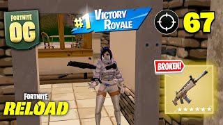 OG Fortnite Reload | High Kill Gameplay | Keyboard & Mouse