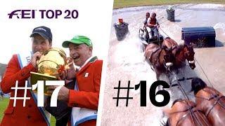 Mexico wins the Aga Khan Trophy & USA becomes Driving Champion | No. 17 & 16 | Top 20 moments 2018